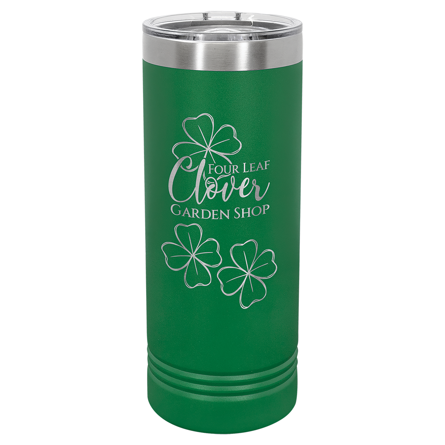 Custom Laser Engraved 22oz Stainless Steel Skinny Tumbler - Upload Your Logo, Brand, or Image