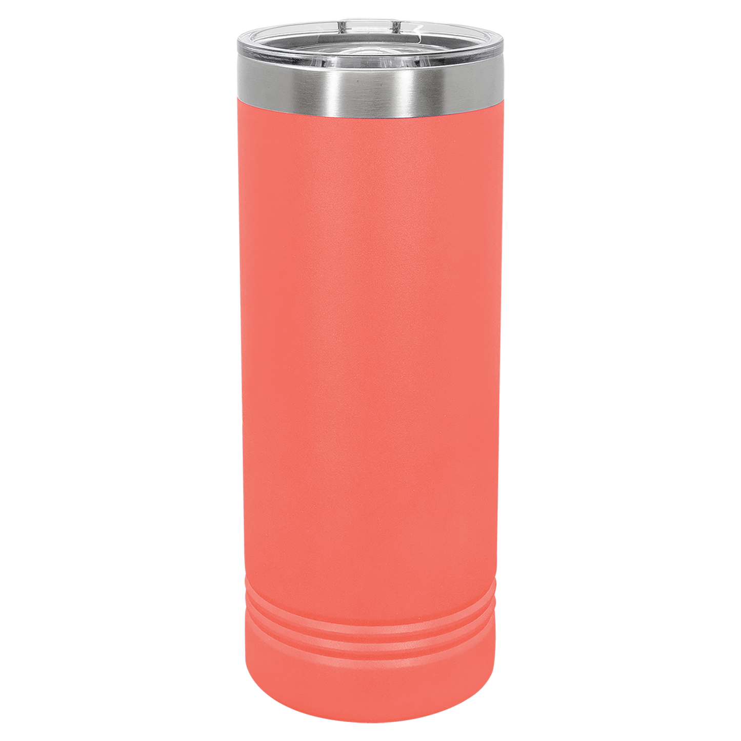 Custom Laser Engraved 22oz Stainless Steel Skinny Tumbler - Upload Your Logo, Brand, or Image