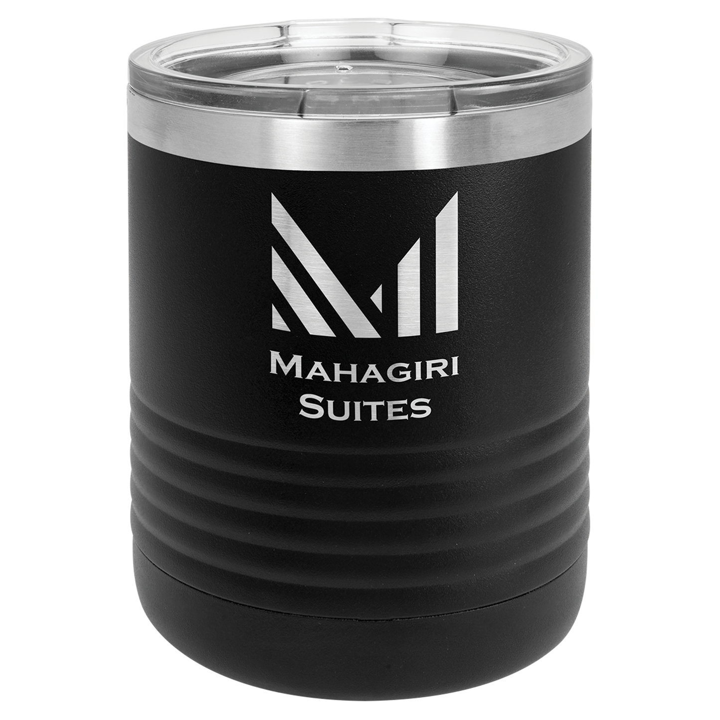 Custom Laser Engraved 10oz Stainless Steel Drink Tumbler - Upload Your Logo, Brand, or Image