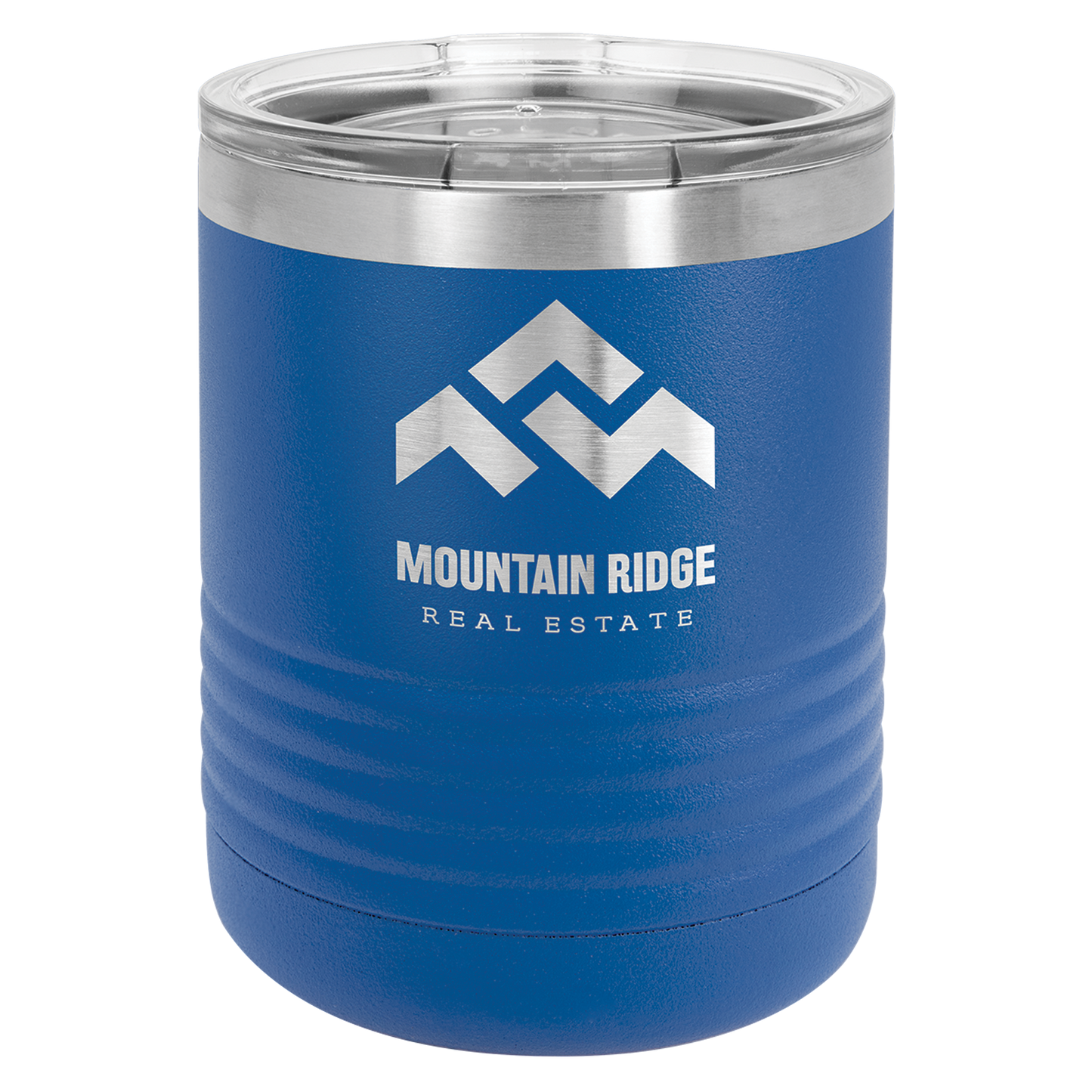 Custom Laser Engraved 10oz Stainless Steel Drink Tumbler - Upload Your Logo, Brand, or Image