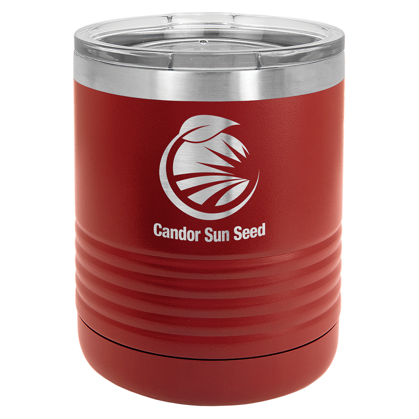 Custom Laser Engraved 10oz Stainless Steel Drink Tumbler - Upload Your Logo, Brand, or Image