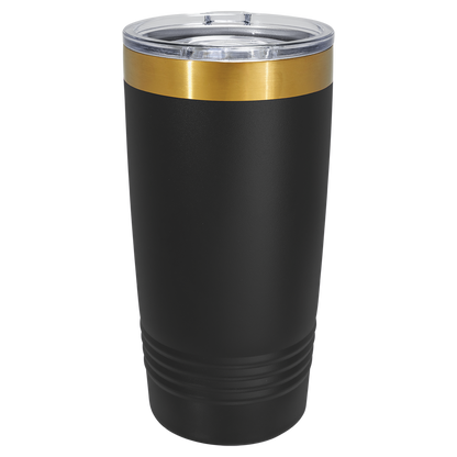 Custom Branded 20oz Stainless Steel Tumbler - Laser Engraved
