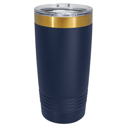 Custom Laser Engraved 20oz Stainless Steel Tumbler - Upload Your Logo, Brand, or Image