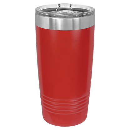 Custom Laser Engraved 20oz Stainless Steel Tumbler - Upload Your Logo, Brand, or Image