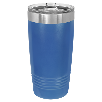 Custom Laser Engraved 20oz Stainless Steel Tumbler - Upload Your Logo, Brand, or Image