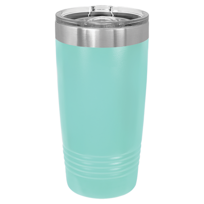 Custom Laser Engraved 20oz Stainless Steel Tumbler - Upload Your Logo, Brand, or Image