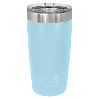 Custom Laser Engraved 20oz Stainless Steel Tumbler - Upload Your Logo, Brand, or Image