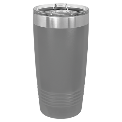 Custom Laser Engraved 20oz Stainless Steel Tumbler - Upload Your Logo, Brand, or Image