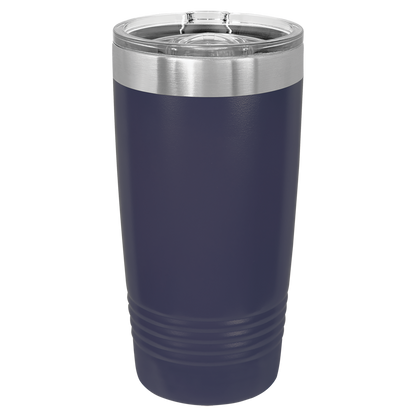 Custom Laser Engraved 20oz Stainless Steel Tumbler - Upload Your Logo, Brand, or Image
