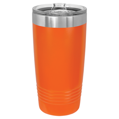 Custom Laser Engraved 20oz Stainless Steel Tumbler - Upload Your Logo, Brand, or Image