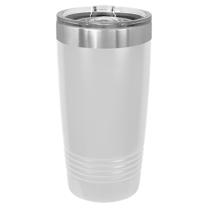 Custom Laser Engraved 20oz Stainless Steel Tumbler - Upload Your Logo, Brand, or Image