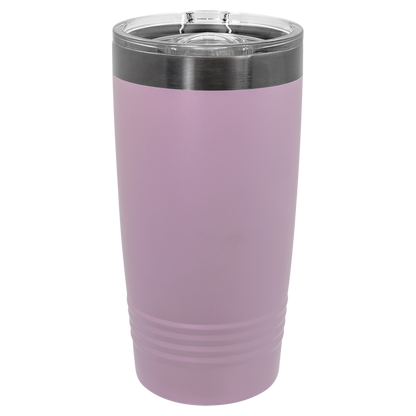 Custom Laser Engraved 20oz Stainless Steel Tumbler - Upload Your Logo, Brand, or Image