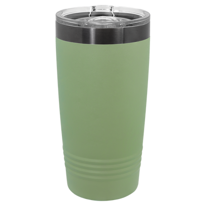 Custom Laser Engraved 20oz Stainless Steel Tumbler - Upload Your Logo, Brand, or Image