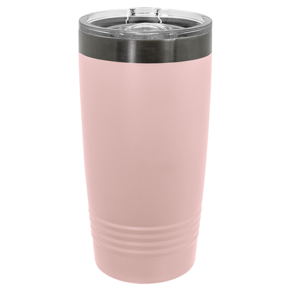 Custom Laser Engraved 20oz Stainless Steel Tumbler - Upload Your Logo, Brand, or Image