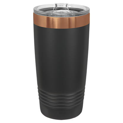 Custom Laser Engraved 20oz Stainless Steel Tumbler - Upload Your Logo, Brand, or Image