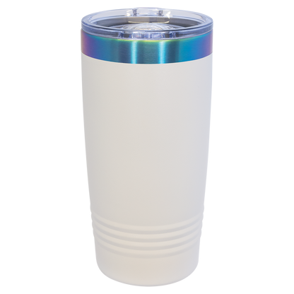 Custom Laser Engraved 20oz Stainless Steel Tumbler - Upload Your Logo, Brand, or Image