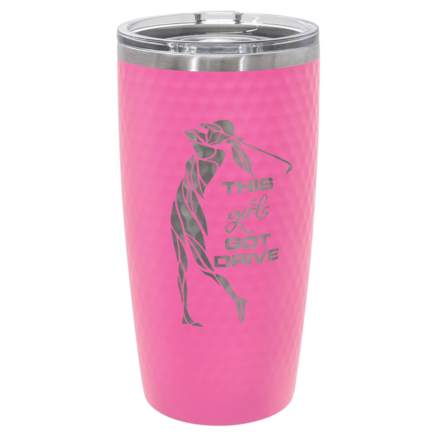 Custom Laser Engraved 20oz Golf Themed Tumbler - Upload Your Logo, Brand, or Image