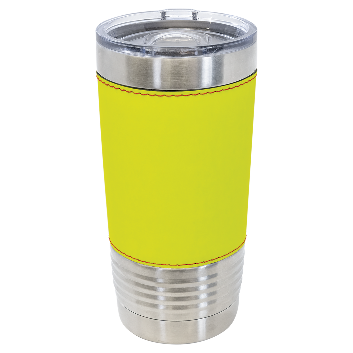 Custom Laser Engraved 20oz Sports Themed Leatherette Tumbler - Upload Your Logo, Brand, or Image