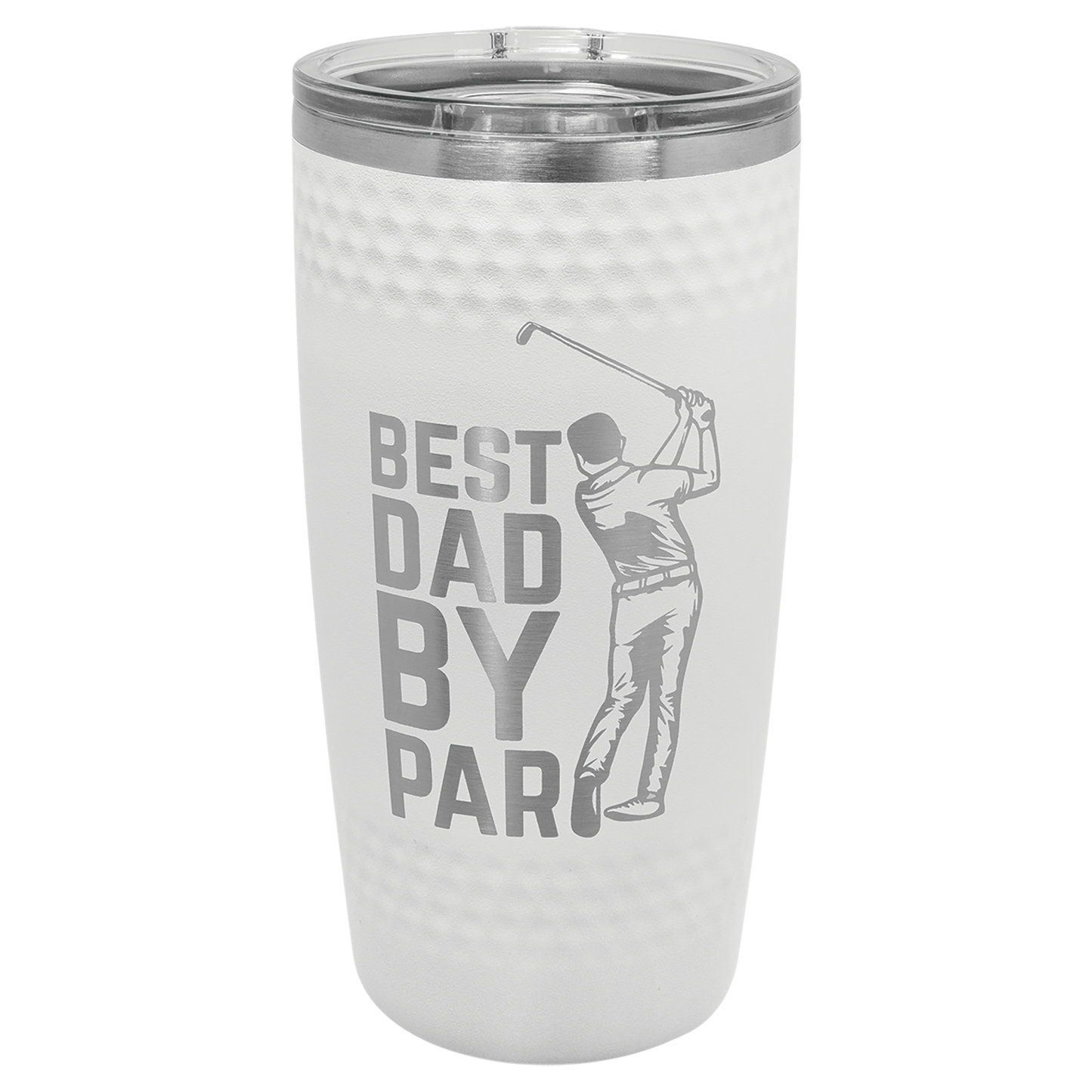 Custom Laser Engraved 20oz Golf Themed Tumbler - Upload Your Logo, Brand, or Image