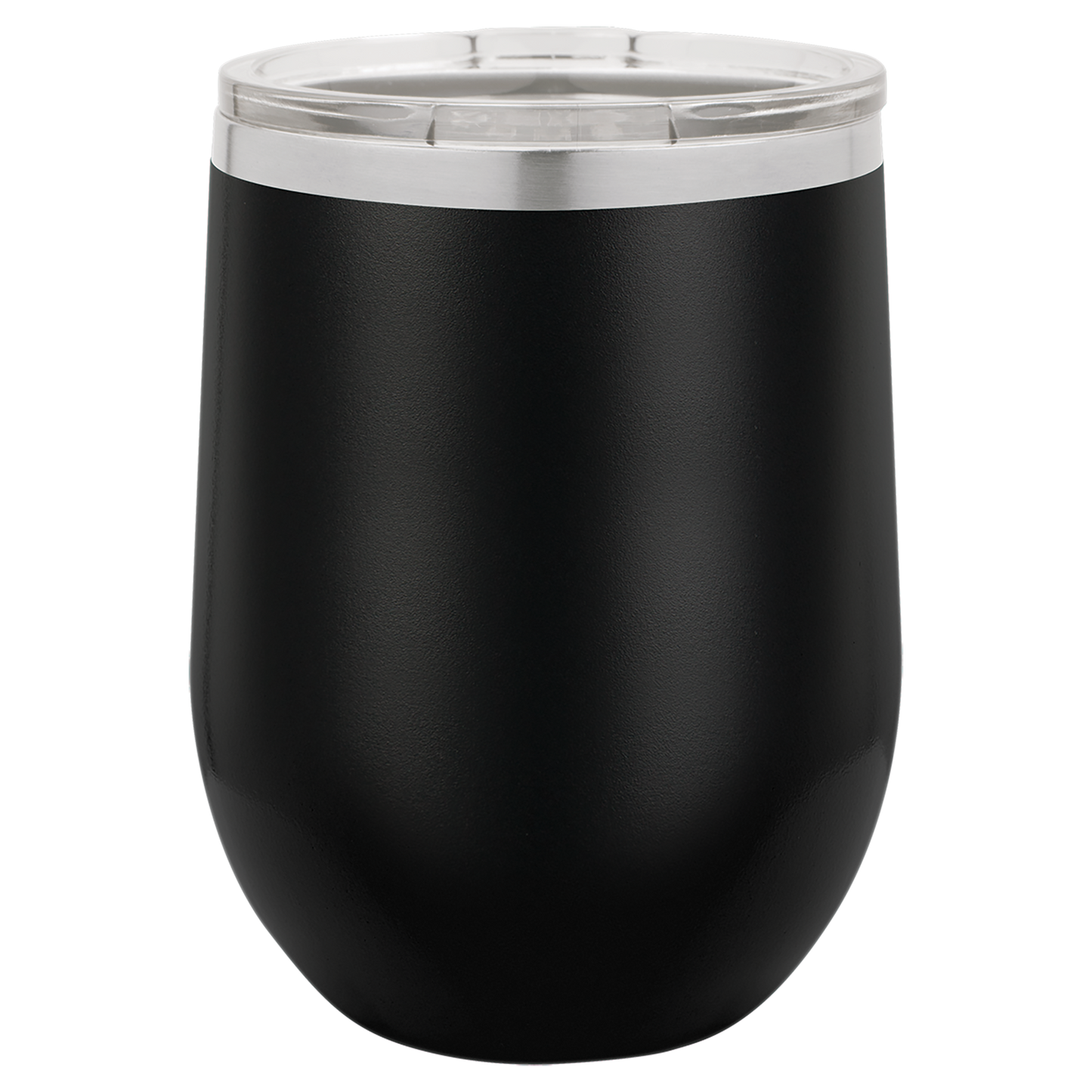 Custom Laser Engraved 12oz Stainless Steel Wine Tumbler - Upload Your Logo, Brand, or Image