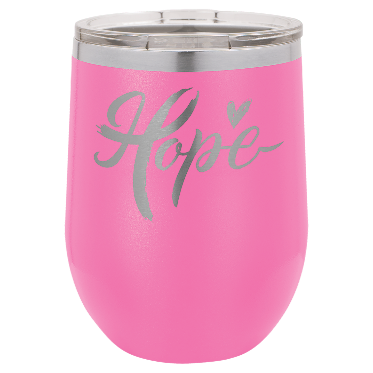 Custom Laser Engraved 12oz Stainless Steel Wine Tumbler - Upload Your Logo, Brand, or Image