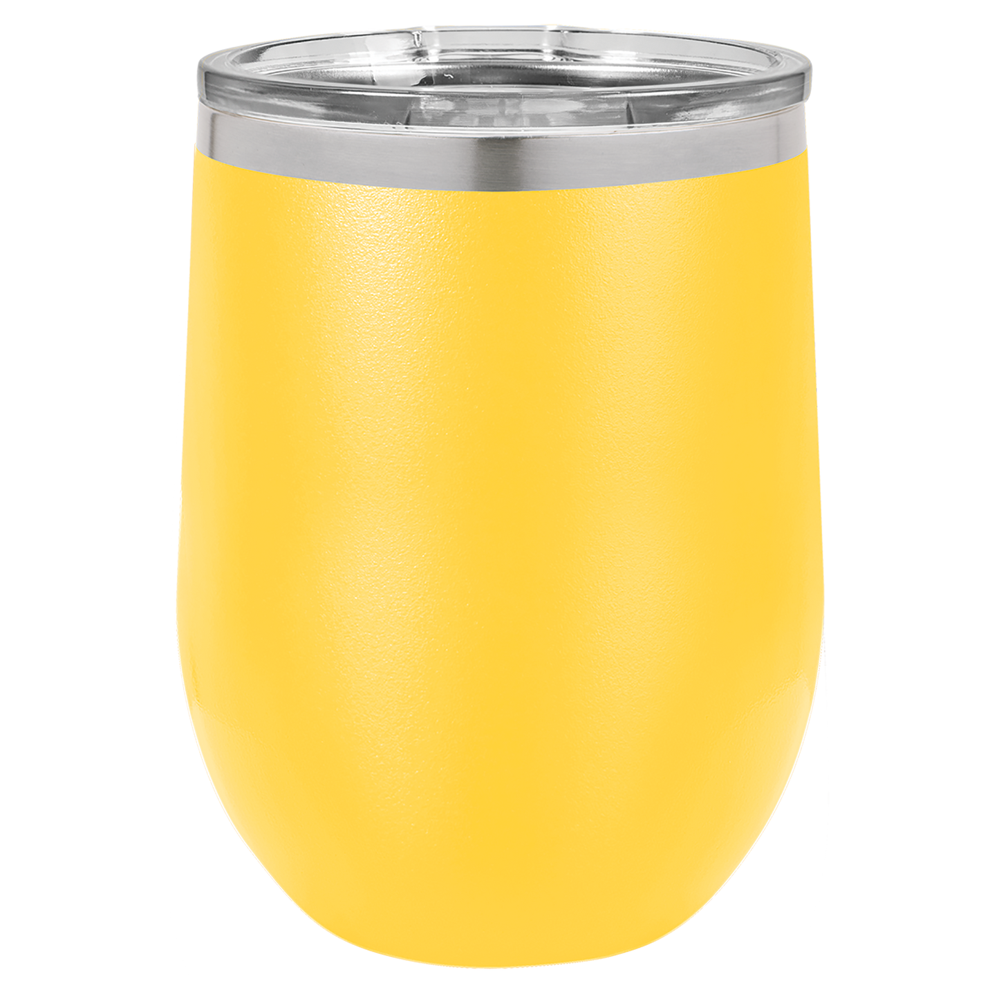 Custom Laser Engraved 12oz Stainless Steel Wine Tumbler - Upload Your Logo, Brand, or Image