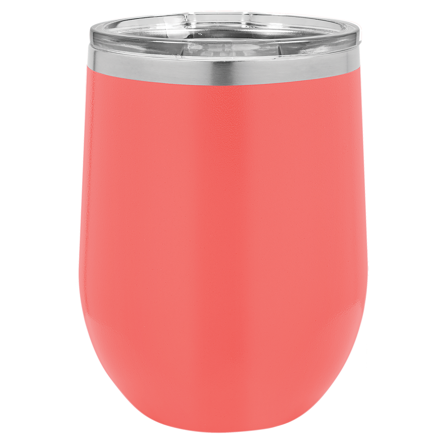Custom Laser Engraved 12oz Stainless Steel Wine Tumbler - Upload Your Logo, Brand, or Image