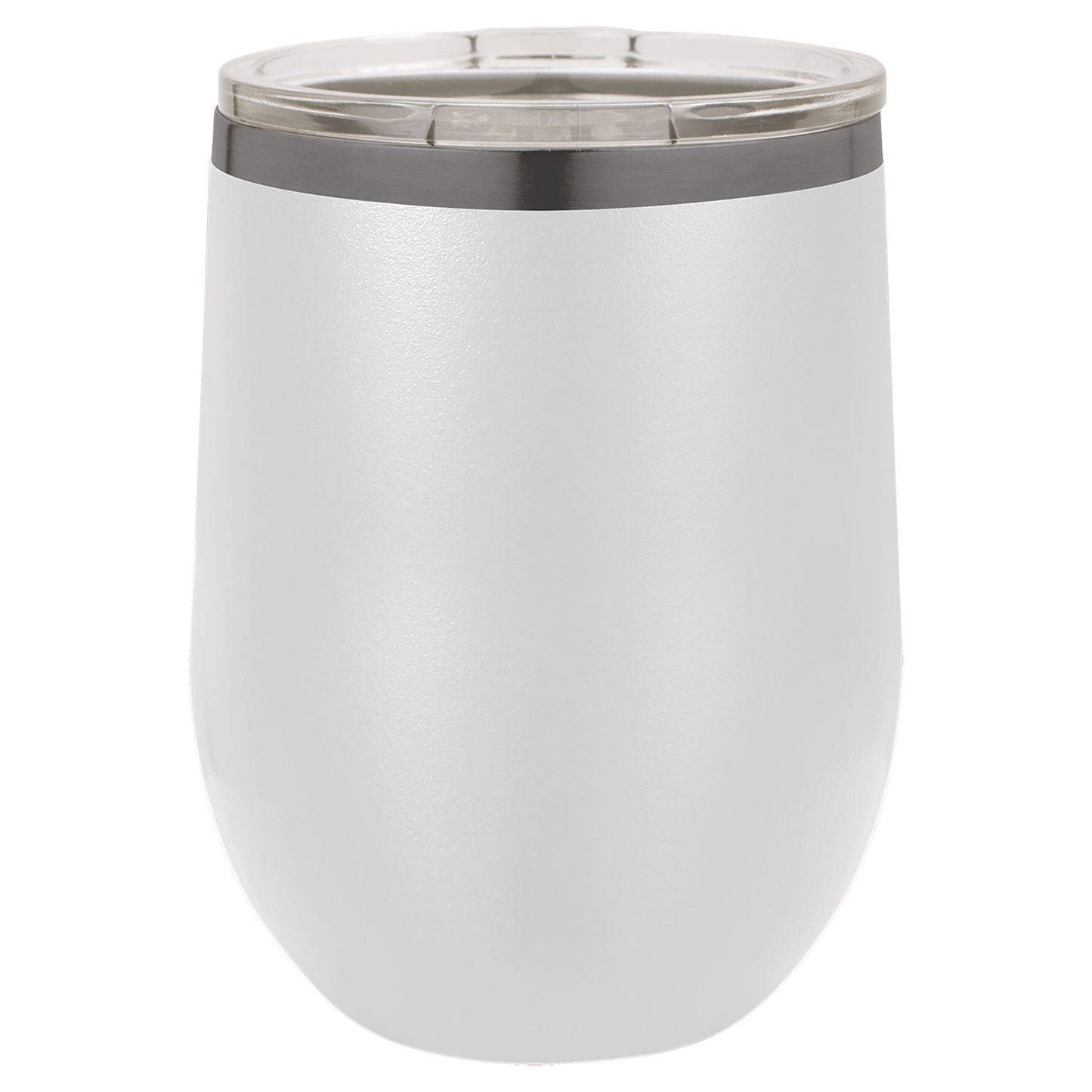 Custom Laser Engraved 12oz Stainless Steel Wine Tumbler - Upload Your Logo, Brand, or Image