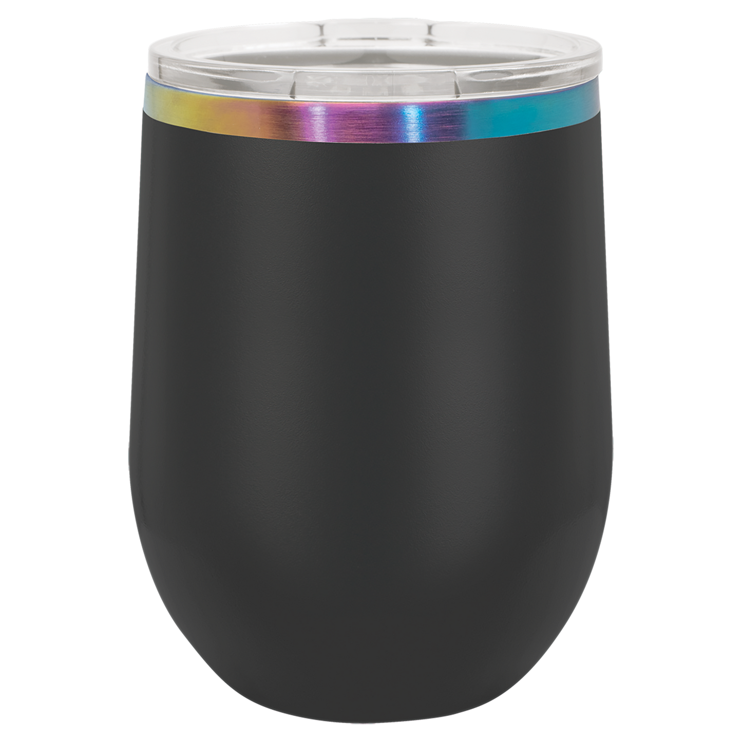 Custom Laser Engraved 12oz Stainless Steel Wine Tumbler - Upload Your Logo, Brand, or Image