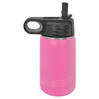 Custom Laser Engraved Stainless Steel Water Bottle 20oz 32oz 40oz - Upload Your Logo, Brand, or Image