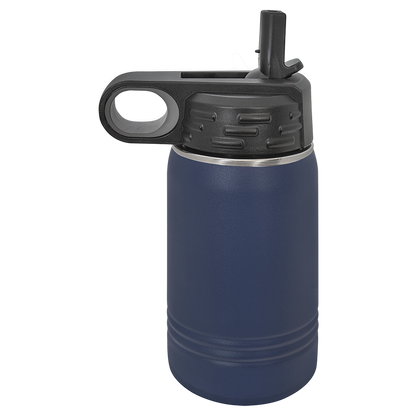Custom Laser Engraved Stainless Steel Water Bottle 20oz 32oz 40oz - Upload Your Logo, Brand, or Image
