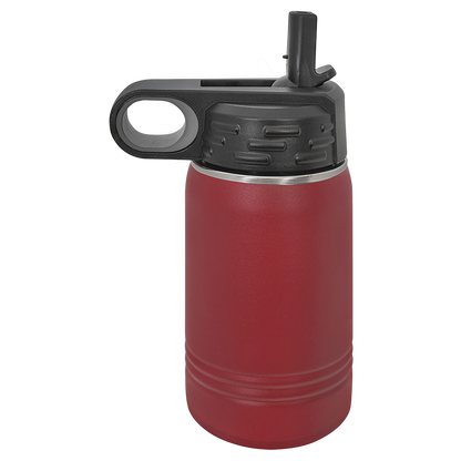 Custom Laser Engraved Stainless Steel Water Bottle 20oz 32oz 40oz - Upload Your Logo, Brand, or Image