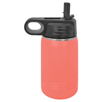 Custom Laser Engraved Stainless Steel Water Bottle 20oz 32oz 40oz - Upload Your Logo, Brand, or Image