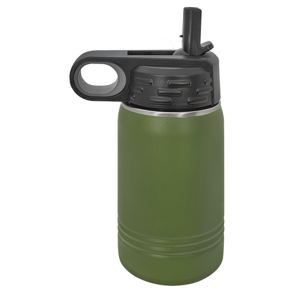 Custom Laser Engraved Stainless Steel Water Bottle 20oz 32oz 40oz - Upload Your Logo, Brand, or Image