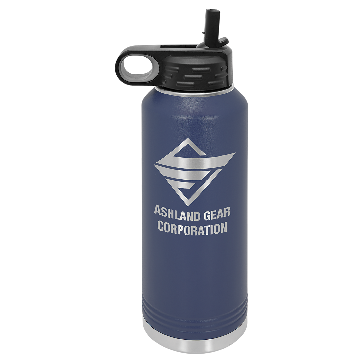 Custom Laser Engraved Stainless Steel Water Bottle 20oz 32oz 40oz - Upload Your Logo, Brand, or Image