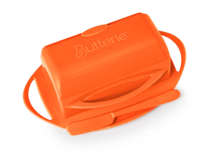 Butterie Butter Dish with attached Flip-Top Lid