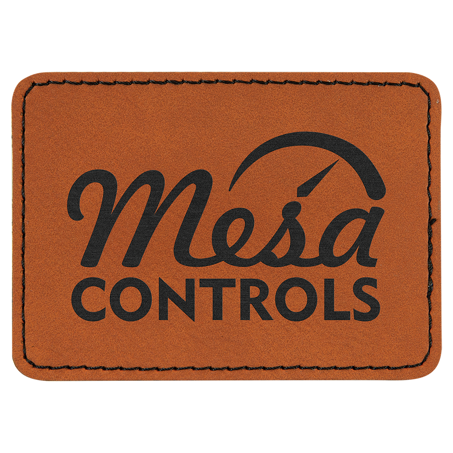 Richardson 112 Snap-back Truckers Hat with Custom Laser Engraved Rectangle Leatherette Patch - Upload Your Logo, Brand, or Image