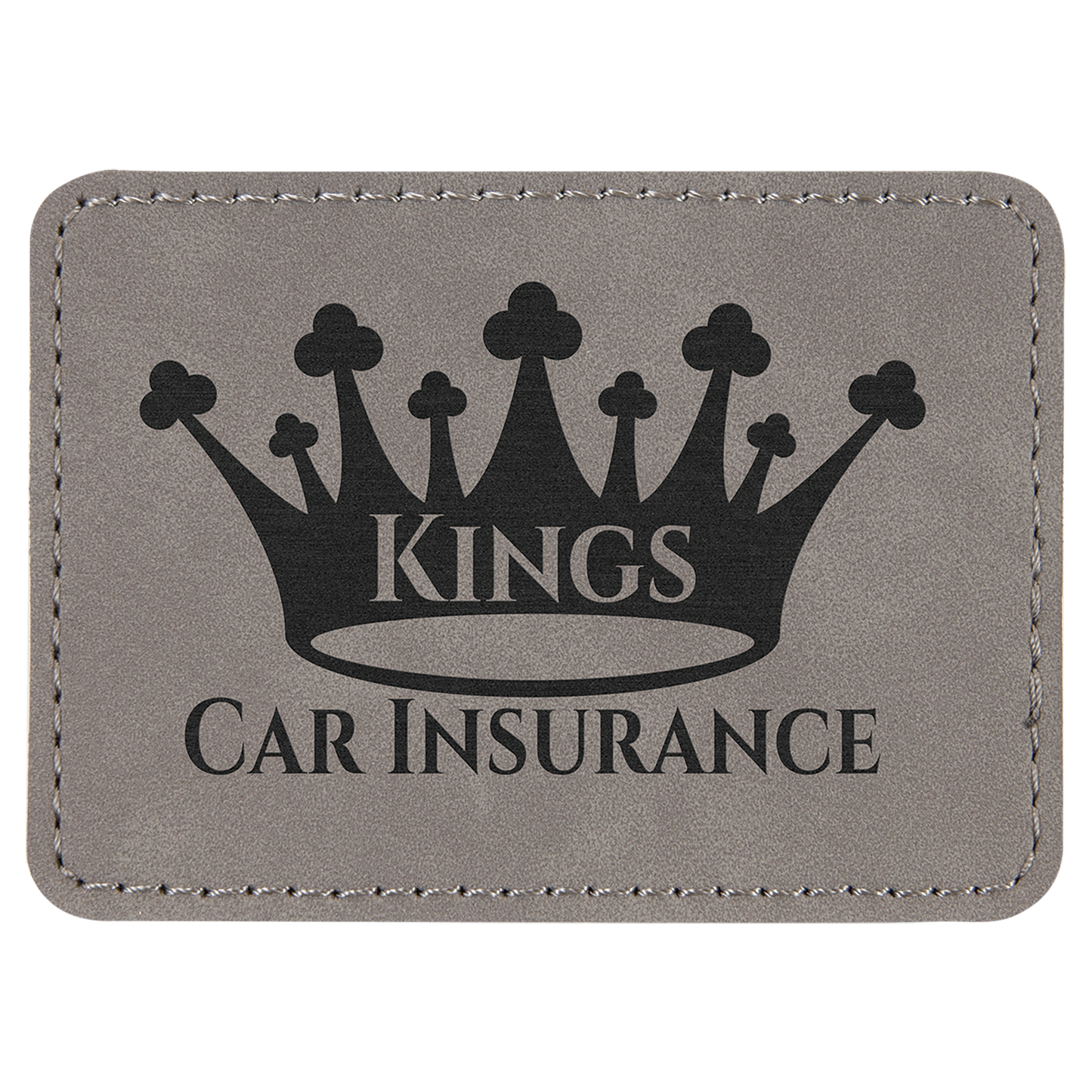 Richardson 112 Snap-back Truckers Hat with Custom Laser Engraved Rectangle Leatherette Patch - Upload Your Logo, Brand, or Image