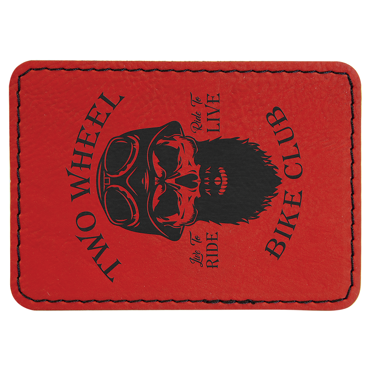 Richardson 112 Snap-back Truckers Hat with Custom Laser Engraved Rectangle Leatherette Patch - Upload Your Logo, Brand, or Image