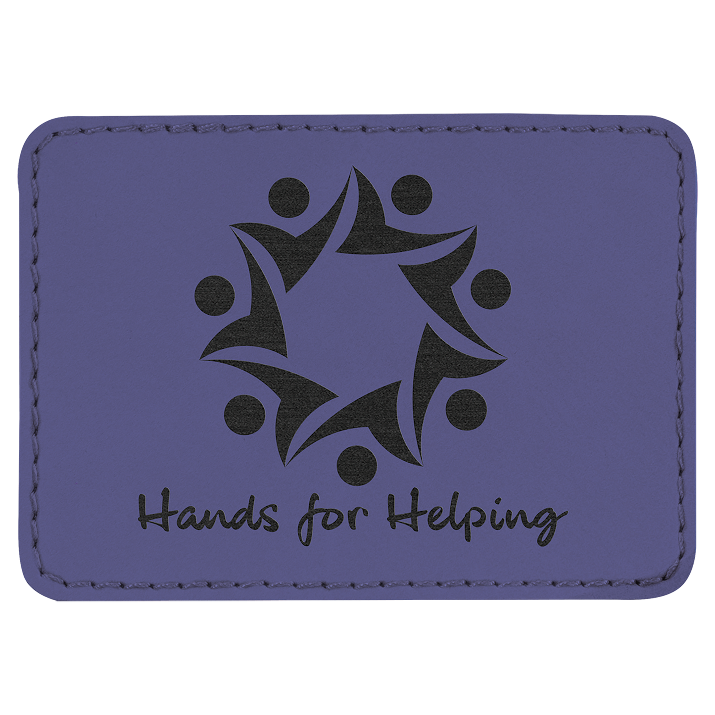 Richardson 112 Snap-back Truckers Hat with Custom Laser Engraved Rectangle Leatherette Patch - Upload Your Logo, Brand, or Image