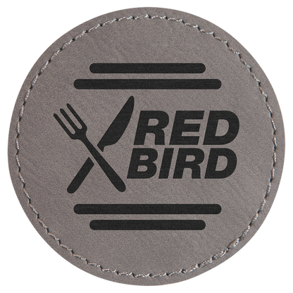 Richardson 112PFP Kryptek Series Snap-back Truckers Hat with Custom Laser Engraved Leatherette Patch - Upload Your Logo, Brand, or Image