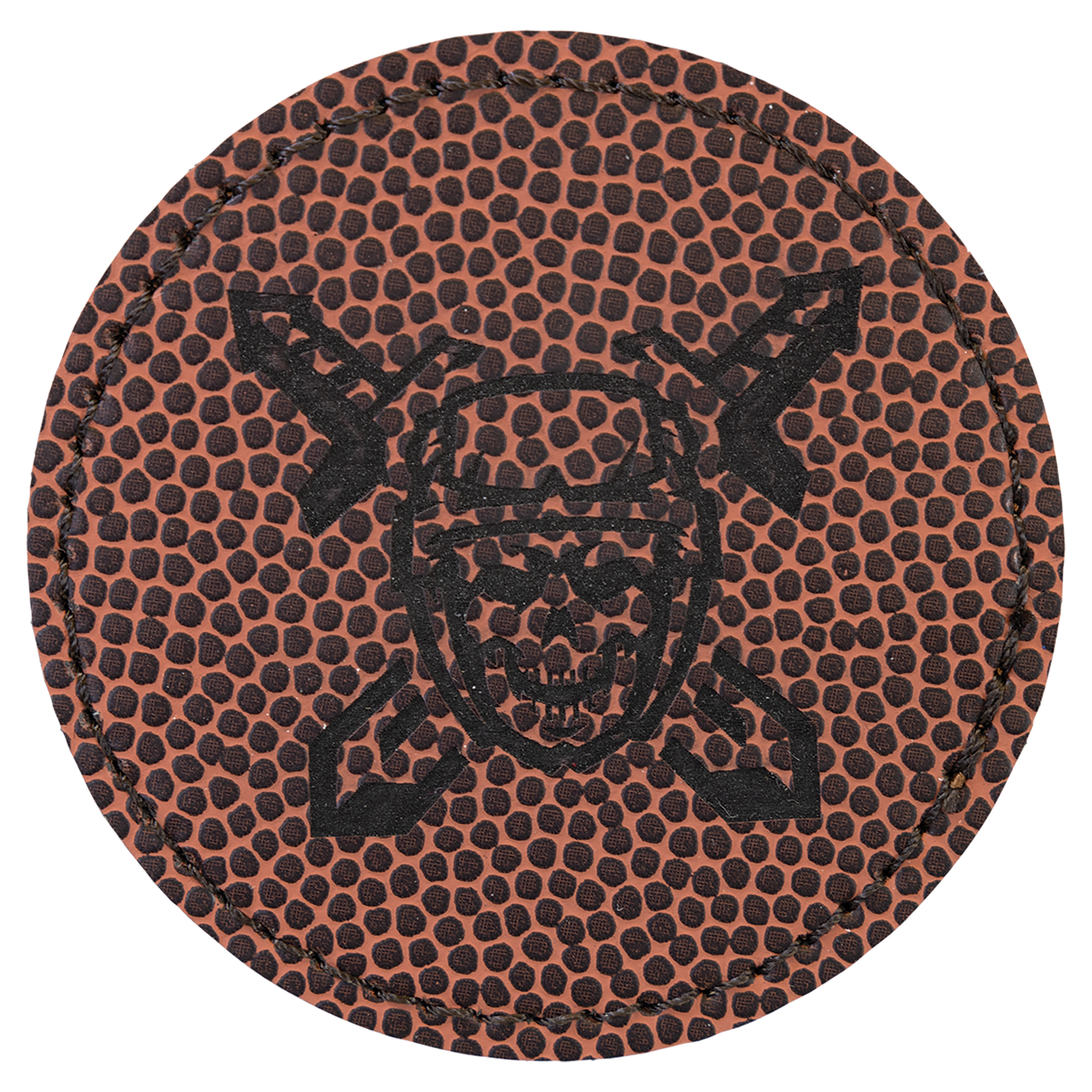 Richardson 112PFP Kryptek Series Snap-back Truckers Hat with Custom Laser Engraved Leatherette Patch - Upload Your Logo, Brand, or Image
