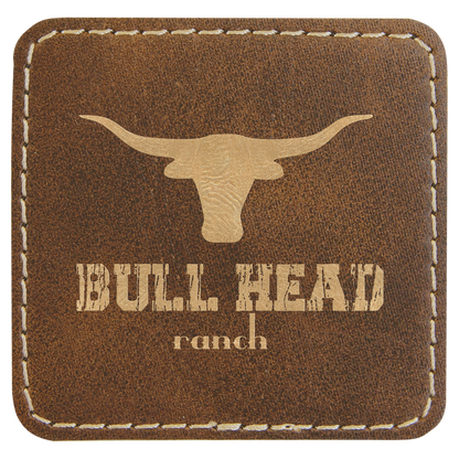 Richardson 112PFP Kryptek Series Snap-back Truckers Hat with Custom Laser Engraved Leatherette Patch - Upload Your Logo, Brand, or Image