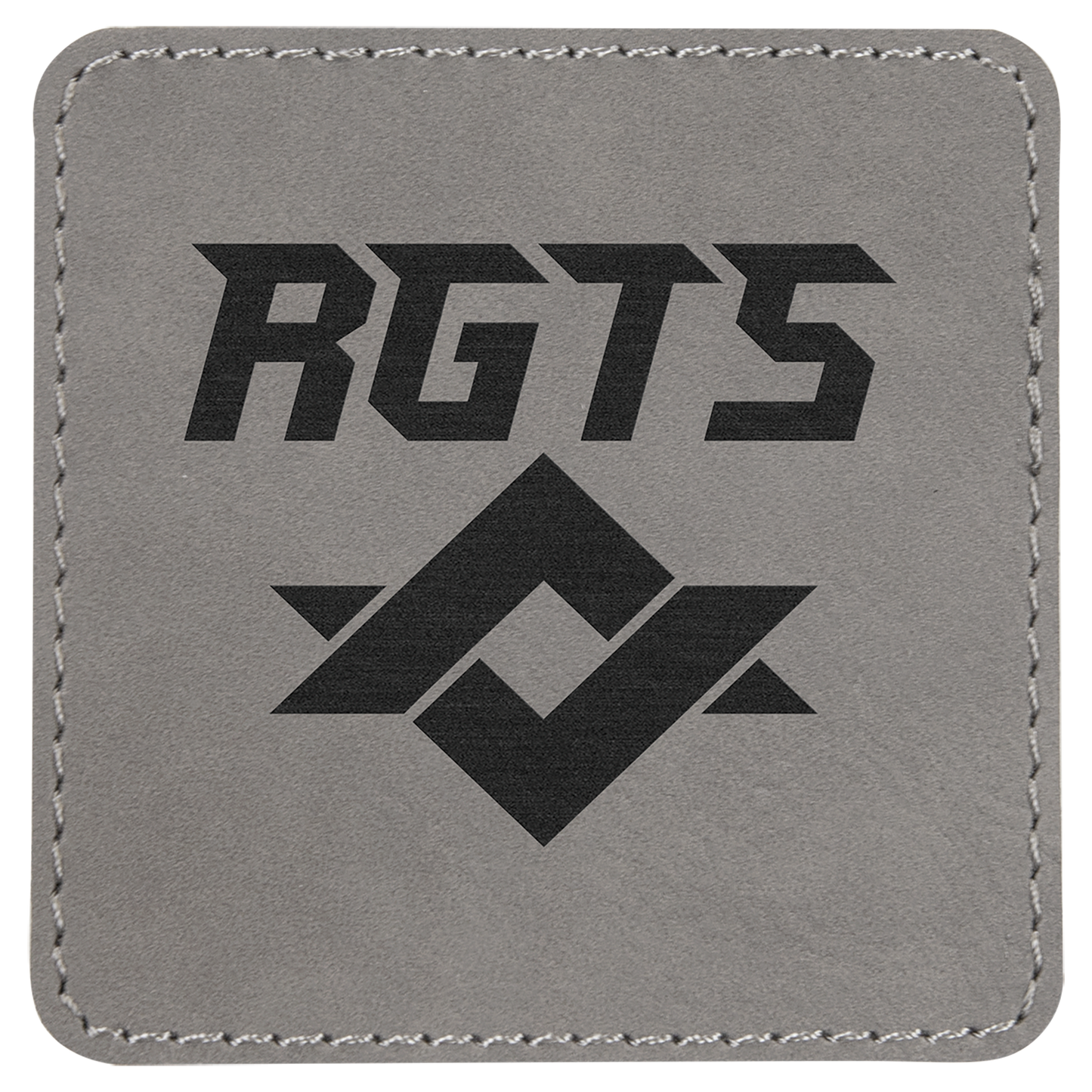 Richardson 112 Snap-back Truckers Hat with Custom Laser Engraved Square Leatherette Patch - Upload Your Logo, Brand, or Image