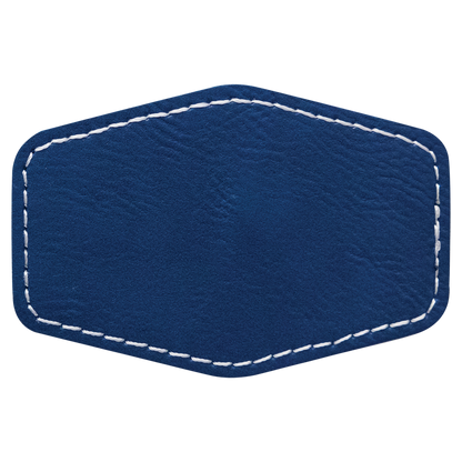 Richardson 112 Snap-back Truckers Hat with Custom Laser Engraved Hexagon Leatherette Patch - Upload Your Logo, Brand, or Image