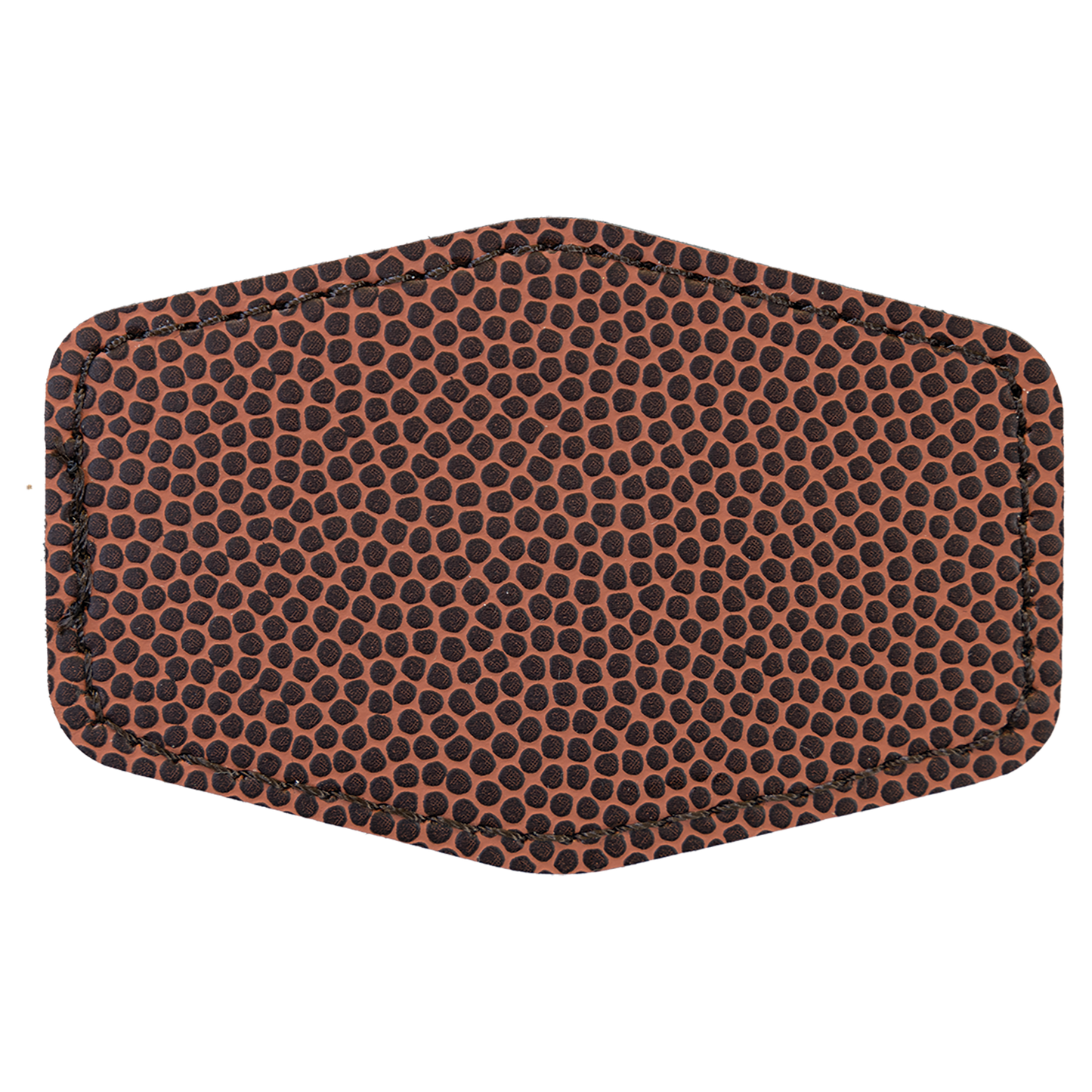 Richardson 112 Snap-back Truckers Hat with Custom Laser Engraved Hexagon Leatherette Patch - Upload Your Logo, Brand, or Image