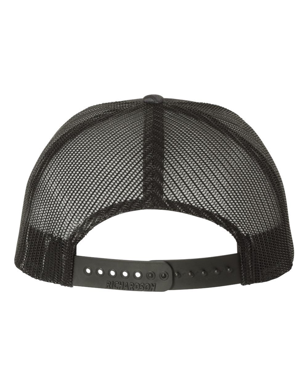 Richardson 112P Camo Series Snap-back Truckers Hat with Custom Laser Engraved Leatherette Patch - Upload Your Logo, Brand, or Image