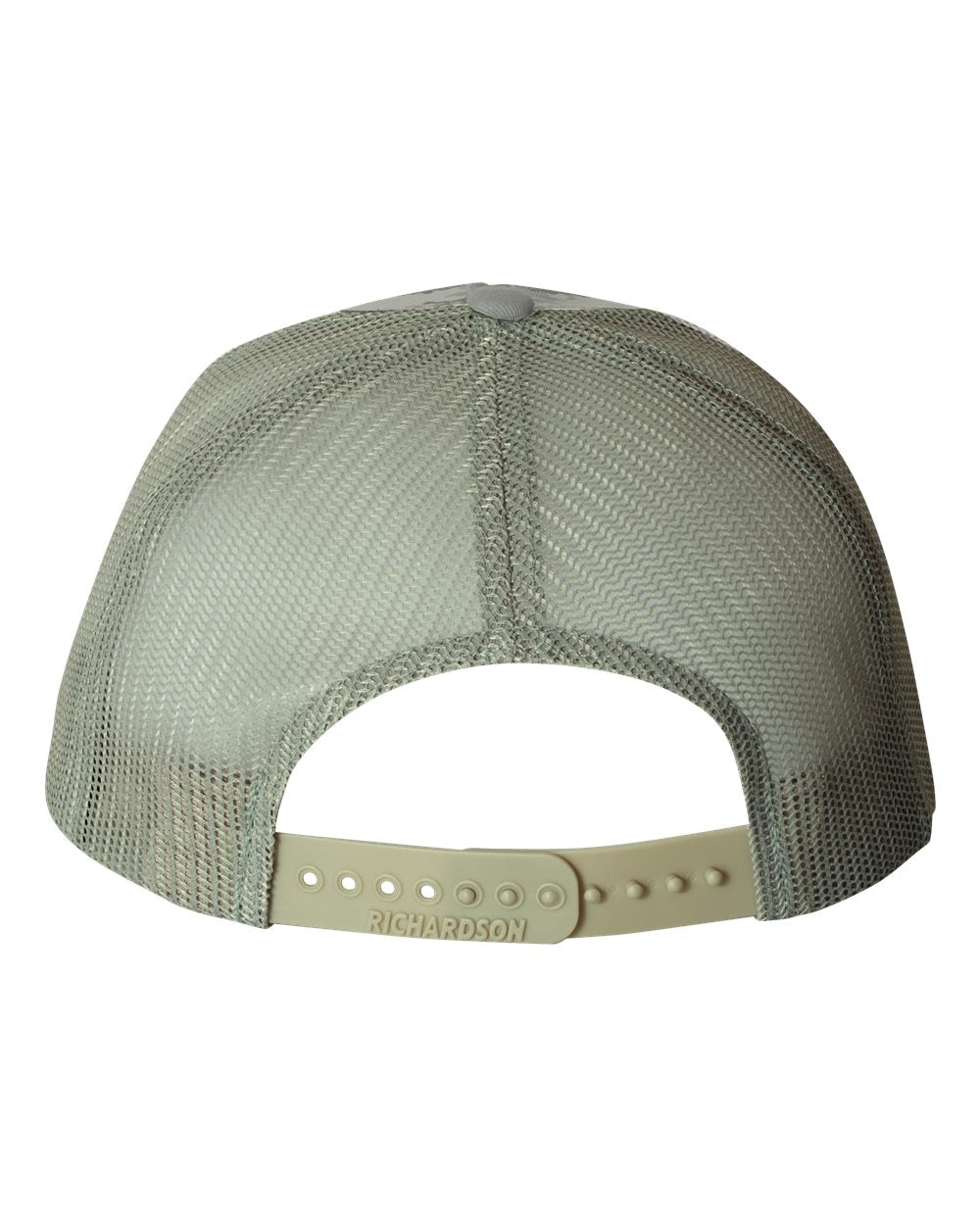 Richardson 112P Camo Series Snap-back Truckers Hat with Custom Laser Engraved Leatherette Patch - Upload Your Logo, Brand, or Image