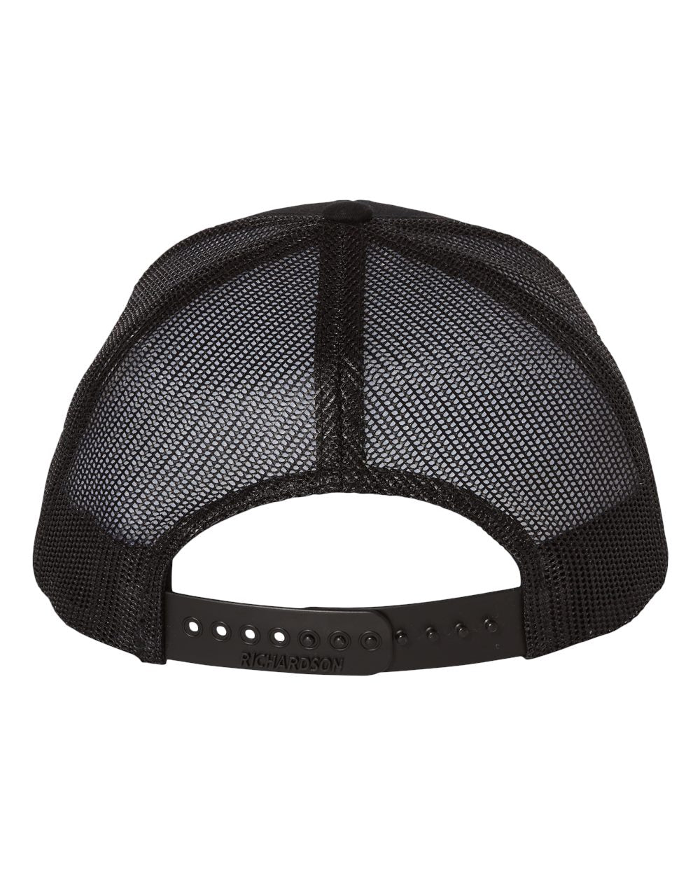 Richardson 112 Youth Snap-back Truckers Hat with Custom Branded Laser Engraved Leatherette Patch