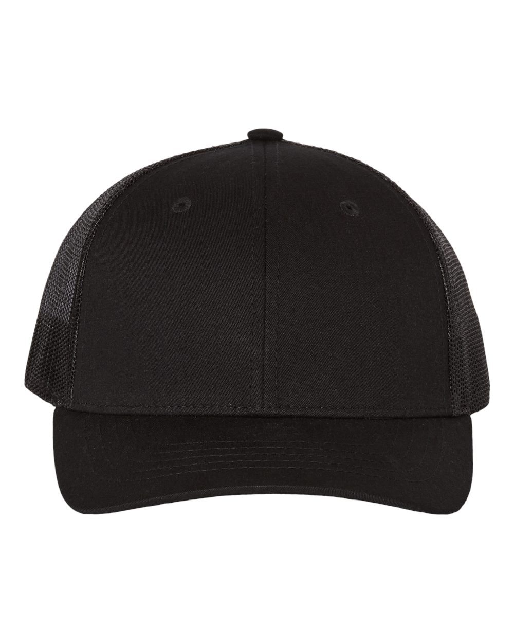 Richardson 112 Youth Snap-back Truckers Hat with Custom Branded Laser Engraved Leatherette Patch